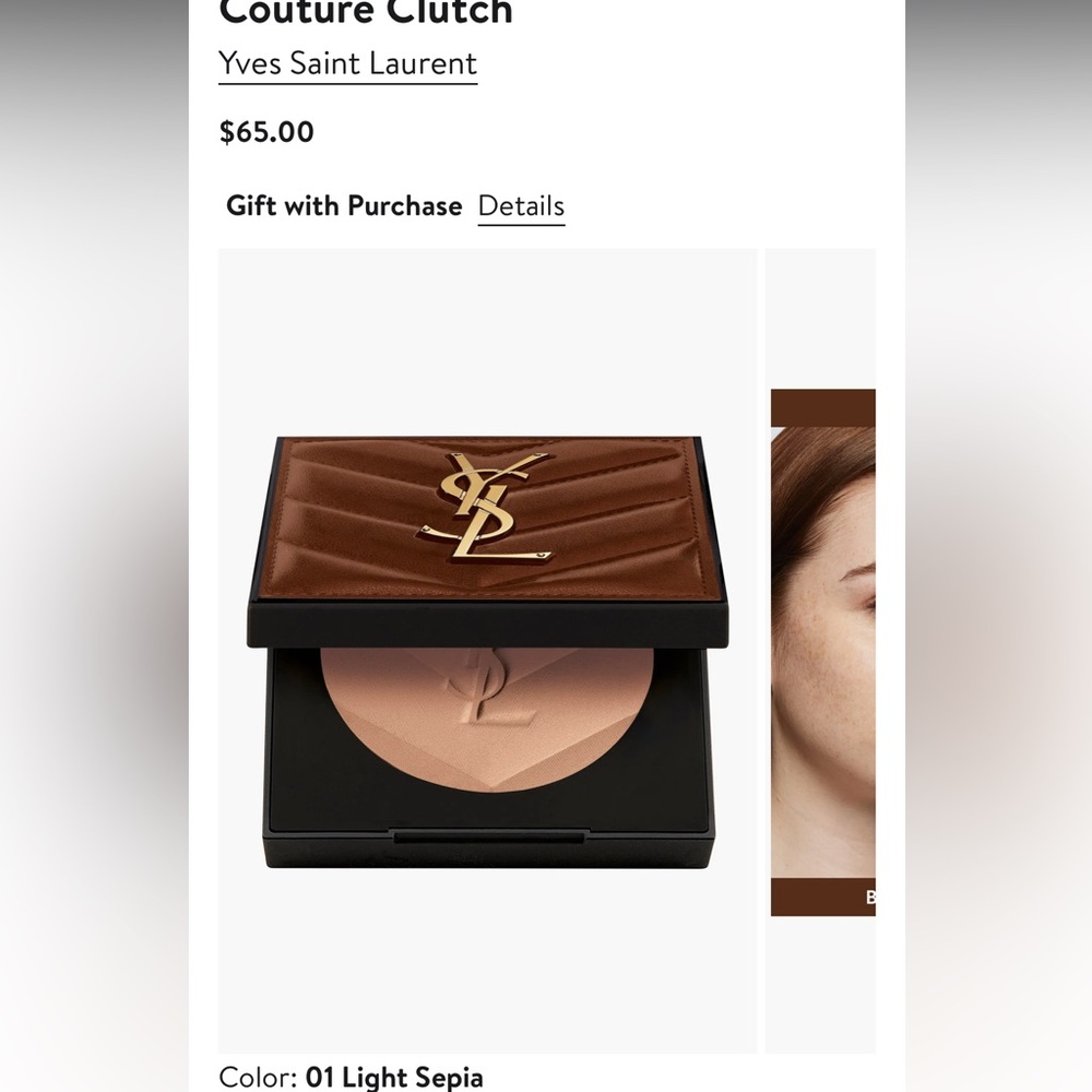 YSL Beauty All Hours Hyper Bronzer Ultimate Couture Clutch - Picture 7 of 8